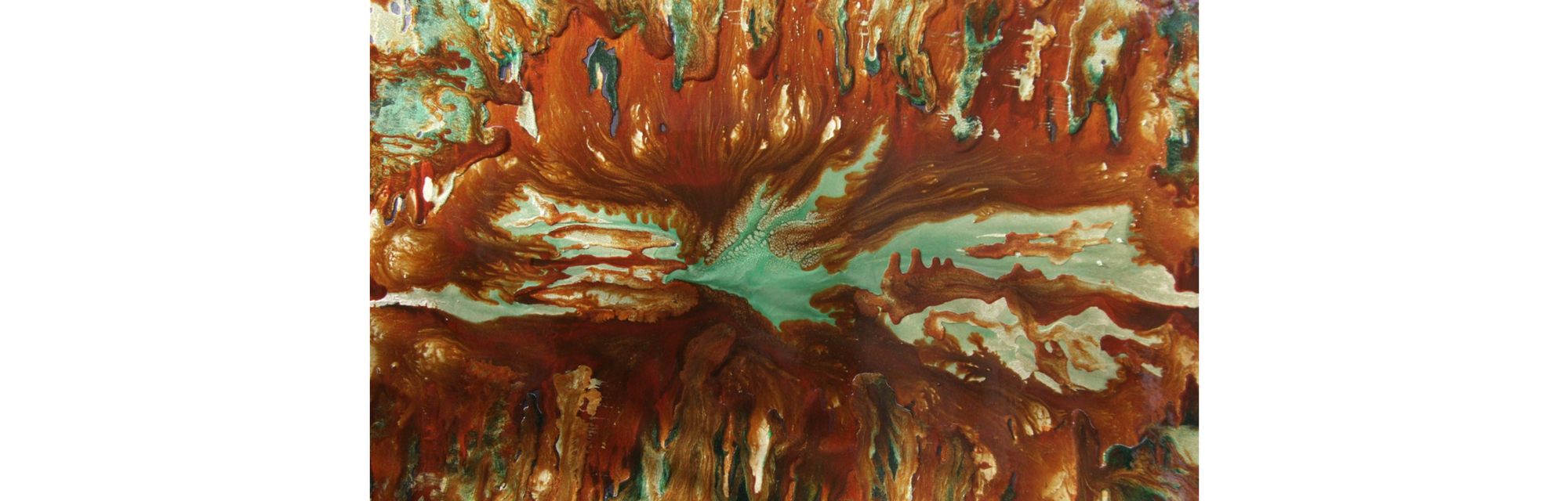 Chester Arts Fair Daphne Hughes Abstract painting
